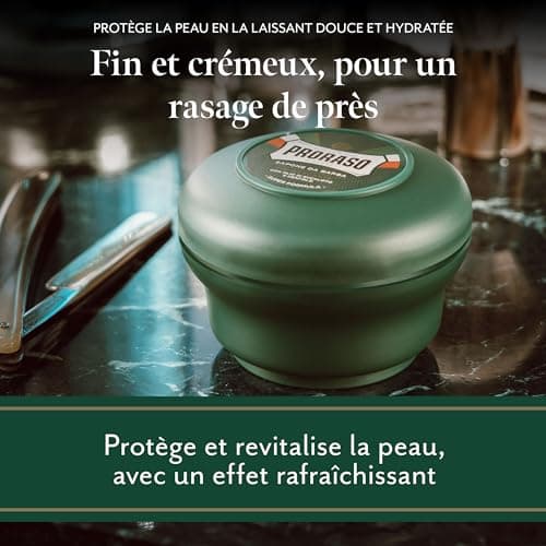 Proraso | Refreshing Beard Soap (150ml jar) - Eucalyptus and Menthol Oil Shaving Soap - Made in Italy - Image 5