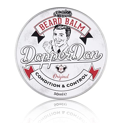 Dapper Dan Nourishing Beard Balm, Blend of Essential Oils and Waxes for Sculpting, Styling and Nourishing Moustaches and Beards, Vanilla and Raspberry Fragrance, 1 x 50ml - Image 2