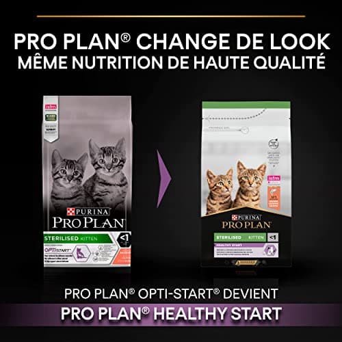 PURINA PRO PLAN | Healthy Start | Sterilised Kitten Kibble | Strengthens Kitten's Natural Defenses and Immune Response | Rich in Salmon | Bag | 3 kg - Image 4