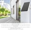 Solar Panel Power Supply for Google Nest, Eufy Doorbell 2K, IP66 Waterproof Solar Panel with 5V 10W Cable, for Ring Video Doorbell 2, 3, 3+, 4 Plus - Image 8