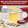 Pasta Accessory Kit for Kenwood KVC/KVL Food Processor, 3 in 1 Stainless Steel Pasta Maker with Pasta Roller, Spaghetti Cutter and Fettuccine Pasta Maker - Image 3