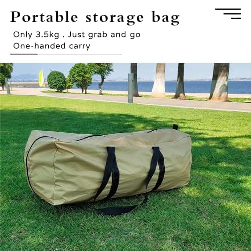 Indiana Camping Tent 4 Person Waterproof Teepee Tent Ultralight Trekking Family Tent - Image 7