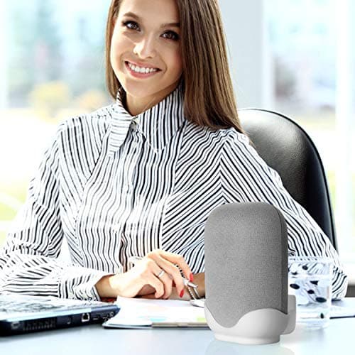 Wall Mount for Google Nest Audio, Google Nest Audio Desktop Speaker Mount, Wall Mount for Google Nest Speaker Stand, Space-Saving Stand with Built-in Cable Management - Image 7