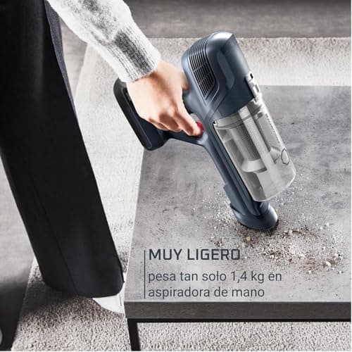 Rowenta X-Pert6.60 Aspirateur balai sans fil multifonction, Puissance de 100W, 45 minutes d'autonomie RH6831EO, Noir - Image 4