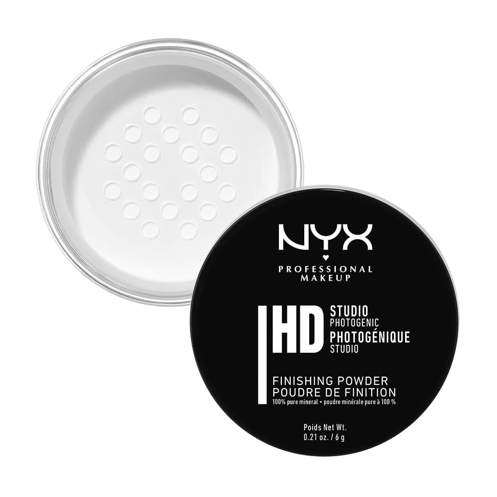 NYX Professional Makeup Poudre de Finition HD Studio, Poudre Libre, Fini Mat, Contrôle de la Brillance, Teinte : Translucent - Image 7