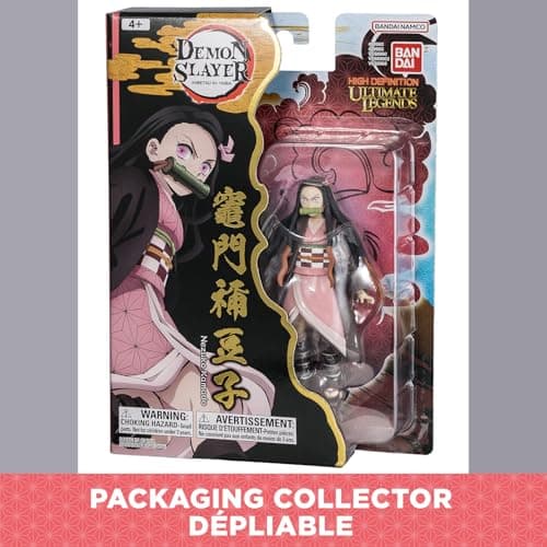 BANDAI - Ultimate Legends HD - Demon Slayer Action Figure 12 cm - Nezuko Kamado - Officially Licensed Demon Slayer - Nezuko Action Figure - Children's Toy Age 4+ - VE88966 - Image 5