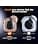 TOCOL 2-Piece Case for Apple Watch Series 11/10 42 mm, Built-in Tempered Glass Screen Protector Full Coverage, Sensitive Touch, Anti-Bubble, Shockproof, Clear/Black - Image 3