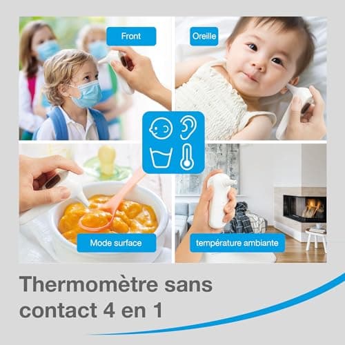 CITIZEN CTD711 Digital Forehead and Ear Thermometer for Adults, Kids and Babies 4 Modes Ear Forehead and Surface Temperatures Very Fast Measurement - Just 1 Second - Image 5
