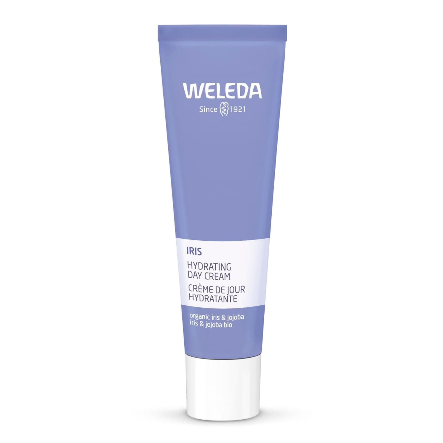 WELEDA - Crème de Jour hydratante réconfortante Iris - Peaux normales à sèches déshydratées - Texture riche hydratante - NATRUE - 30 ml - Image 10