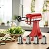 Stainless Steel Vegetable Grater Accessory for Kitchenaid, Cheese Grater/Cutter for Kitchenaid Accessory, with Four Stainless Blades - Image 7