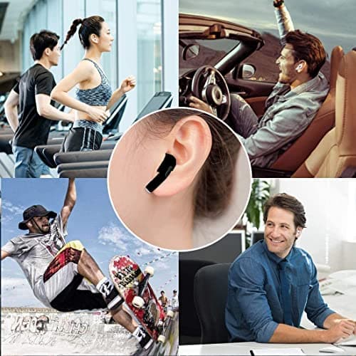 Wireless Bluetooth Headphones, Bluetooth 5.3 Headphones with 4 ENC Noise Reduction Mic LED Screen HiFi Stereo Sound 42H Playtime IP6 Waterproof Sport Headset Touch Control for iOS Android - Image 9