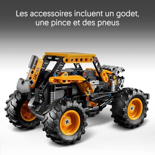 LEGO Technic Monster Jam DIGatron à rétrofriction - Maquette de Camion pour garçon et Fille dès 7 Ans - Jeu créatif pour passionnés de Voitures - Idée Cadeau pour Amateurs de mécanique 42199 - Image 6