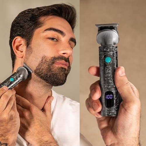 Cecotec Samurai 6 in 1 Professional Multifunction Precision Care Trimmer for Nose and Body, Battery Life 150 min, 3-15 mm Clogs, Precise Profiling, Storage Base, Screen. - Image 8
