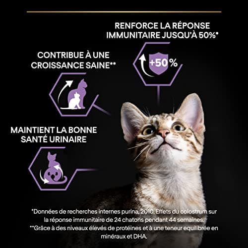 PURINA PRO PLAN | Healthy Start | Sterilised Kitten Kibble | Strengthens Kitten's Natural Defenses and Immune Response | Rich in Salmon | Bag | 3 kg - Image 5