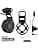 For Amazon Echo Dot (2nd), Amazon Echo Dot 2nd Wall Mount - No Screws Needed - Speaker Accessories (Amazon Echo Dot 2nd - Black) 6666 - Image 6