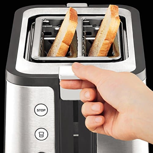 KRUPS Control Line Stainless Steel Toaster with 2 Extra Large Slots, Toaster 850 W, Extra High Lift, 6 Levels of Browning, Reheat and Defrost Function KH442D10 - Image 7