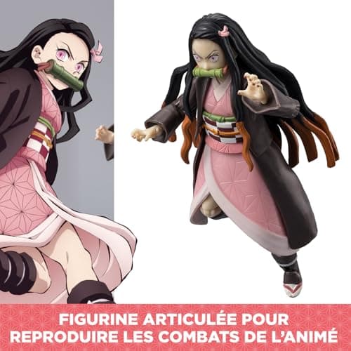 BANDAI - Ultimate Legends HD - Demon Slayer Action Figure 12 cm - Nezuko Kamado - Officially Licensed Demon Slayer - Nezuko Action Figure - Children's Toy Age 4+ - VE88966 - Image 6