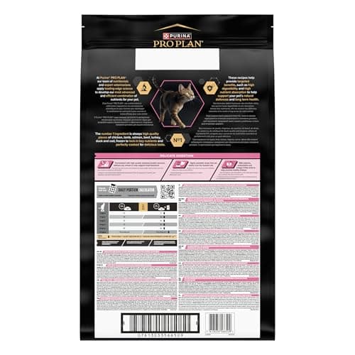 PURINA PRO PLAN | Adult DELICATE DIGESTION | Complete Food for Adult Cats | Promotes a Healthy Digestive System | Dry Food | Turkey | Bag | 10 kg - Image 5