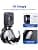 for Amazon Echo Dot 4 / Echo Dot 5 Wall Mount Stand Accessories with Integrated Cable Management, No Screws Required, Speaker Accessories Rack (Amazon Echo Dot 4/5, White) M6 - Image 3