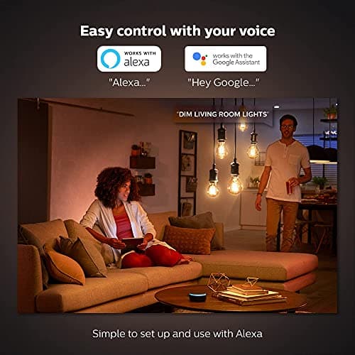Philips Hue Globe Filament G93 E27 (Pack of 2) - Image 6