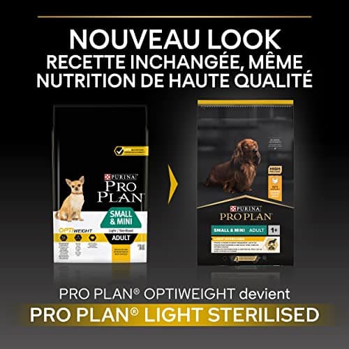 PURINA PRO PLAN | Light/Sterilised | Small and Mini Adult Dog | Protein Food | Chicken | Promotes Weight Management | Bag | 7 kg - Image 4