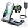 EXW 3 in 1 Charging Dock, Iphone Induction Charger for iPhone 17/16/15/14/13/12/Pro/Max, Apple Charging Station for Apple Watch, Wireless Charging Station for AirPods 2/3/Pro (Black) - Image 2