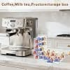 2 x Coffee Capsule Storage Drawers - Clear - Compatible with Nespresso Capsules - 24.7 x 17.5 x 6.5 cm - Acrylic with 8 Drawers - Image 3