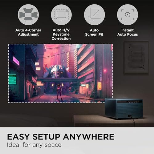 ViewSonic LX60HD LED Video Projector for Home Theater, 1080p FHD, Smart Projector with Google TV - Image 6