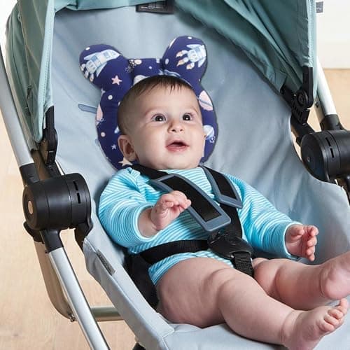 Coussin d'allaitement et positionneur | Oreillers en Forme de U pour, Coussin pour Tout-Petit, Motif Dessin animé, Soutien Optimal pour Mamans et bébés - Image 3