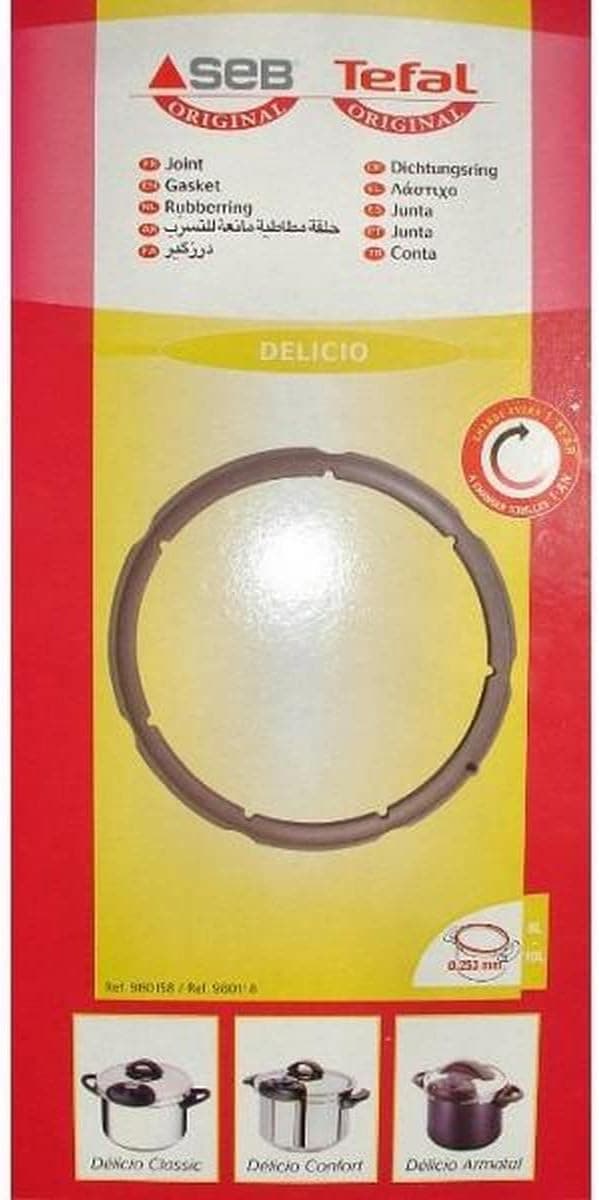 SEB - Lid gasket 8L/10L for pressure cooker SEB - Image 1