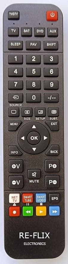 Re-Flix Superior Light 4 in 1 Remote Control Compatible with TV BANG & OLUFSEN BEO4 [TV] - Image 1