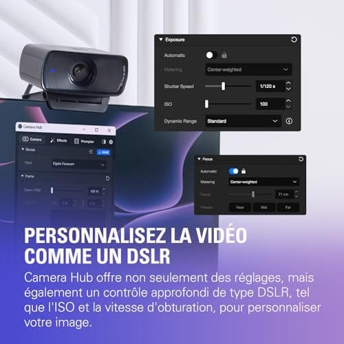 Elgato Facecam MK.2 - Premium Full HD Webcam for Streaming, Gaming, Video Calling and Recording, HDR, Sony Sensor, PTZ Controls - Compatible with OBS, Zoom, Teams and More for PC/Mac - Image 7