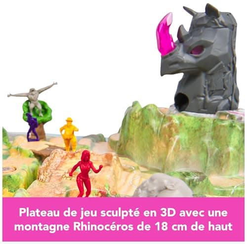 JUMANJI The Island of Danger - Jumanji 3D Game - Board Game with Many Challenges - Jumanji Movie Atmosphere - Family Board Game - French Version - Child Game 8+ Years and Above - Image 4