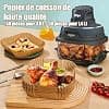 Air Fryer Accessories for Ninja Crispi 3.8L, 13 Pcs with Air Fryer Silicone Mould, Grid Racks, Paper Baking Air Fryer, Mould Cake etc, for Airfryer Crispy FN101 - Image 6