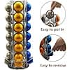 Nespresso Vertuo Capsule Holder, Rotating Capsule Holder for Nespresso Vertuoline Capsules (35 Pods), Silver - Image 4