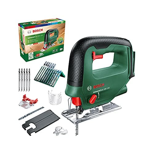 Bosch UniversalSaw 18V-100 Cordless Jigsaw (18V System, No Battery, 15 Blade Set, Cardboard Packaging) - Amazon Edition - Image 2