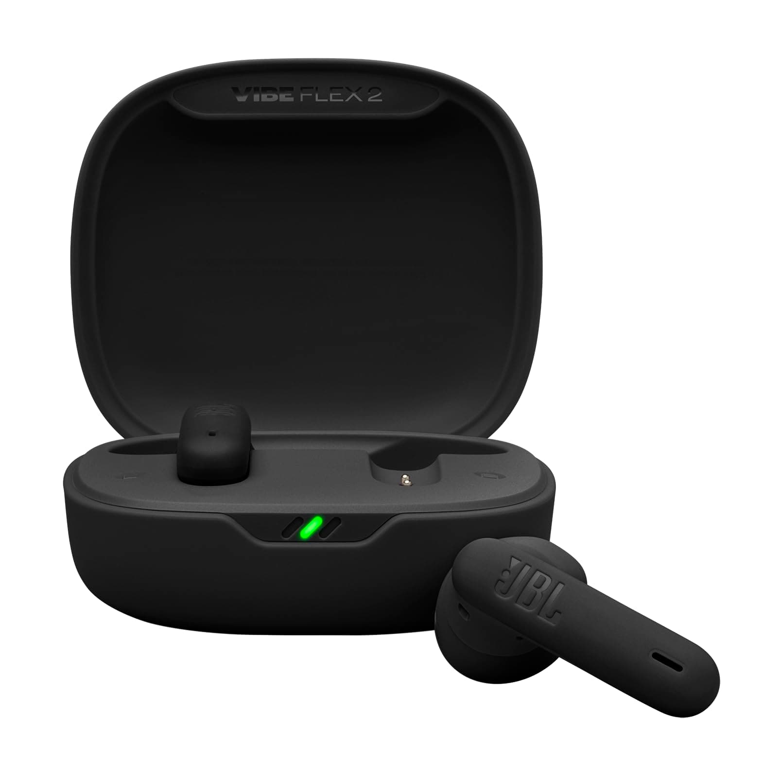 JBL Vibe Flex 2 Wireless Earphones - Black - Image 1