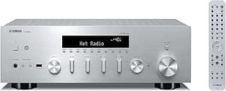 R-N600A Hi-Fi Network Ampli-Tuner, Wi-Fi, AirPlay 2, Bluetooth, SABRE D/A Converter, DAB/DAB+ TUNER, MusicCast with Many Streaming Services, Grey