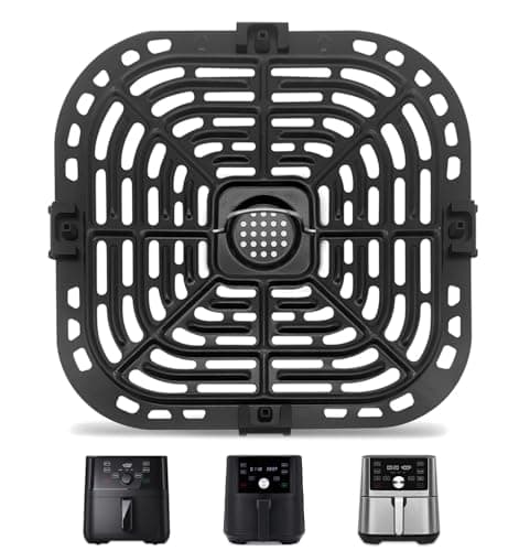 Air Fryer Accessories Instant Pot Vortex 6 in 1 5.7 QT Gourmia GAF735 6 QT Air Fryer Tray Replacement Air Fryer Tray Grill Plate Rack Plate Switch - Image 2
