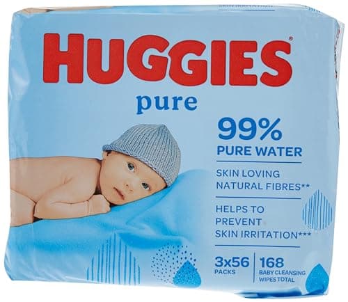 Huggies Pure Wet Baby Wipes (4 x 3 Packs of 672 Wipes) - 12 Packs of 3 Packs - Image 4