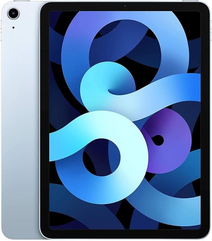 2020 Apple iPad Air (10.9-inch, Wi-Fi, 256GB) Sky Blue (Refurbished)