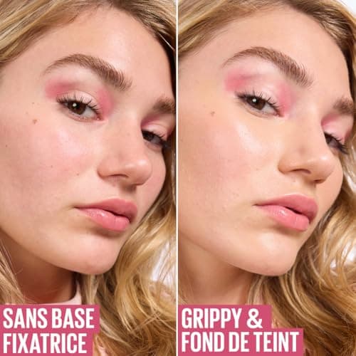MAYBELLINE NEW YORK - Grippy Serum - Base De Teint Perfectrice - Fixe Le Maquillage Pendant 24H - Texture Ultra-Fondante - Enrichie En Niacinamide & Aloe Vera - Technologie Serum-To-Grip - 30 ml - Image 3
