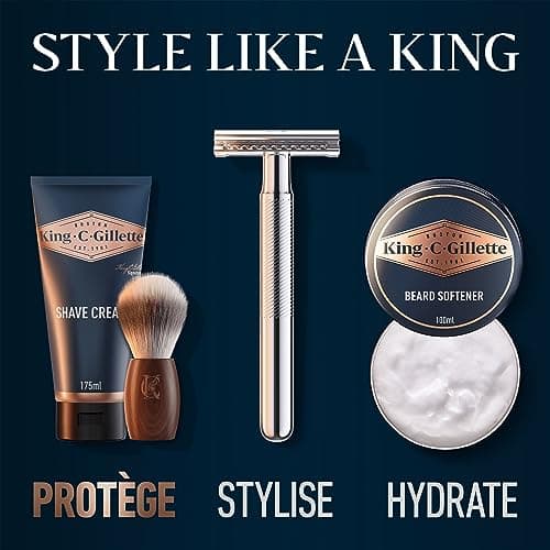 King C. Gillette Crème À Raser Originale, 175ml, Pour Un Rasage De Qualité Professionnelle - Image 6