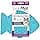 LickiMat Felix Slow Feeder Fish Shaped Cat Feeder for Boredom and Anxiety Reduction Ideal for Food, Treats and Anxiety Reduction, Turquoise - Image 3