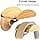GEEKRIA Wooden Headphone Stand for Supra-Ear Headphones, Wall Mount for Earphone Hook, Headphone Holder Compatible with Sony WH-1000XM4 WH-1000XM3 Bose QC45 QC35 Headphones - Image 4