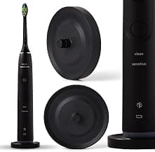 Philips Electric Toothbrush Holder Compatible with Sonicare - Philips Black Toothbrush Holder Easy to Mount for Bathroom - Freestanding Aluminium Brush Holder