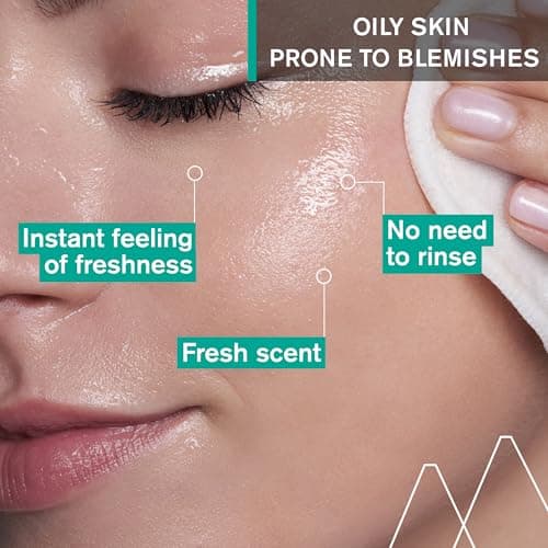 Uriage Hyseac Tonique Peeling Purifiant avec 2,9% d'AHA - Resserre les Pores, Élimine les Points Noirs et Affine le Grain de Peau - Sans Rinçage - Peaux Grasses à Tendance Acnéique - 250ml - Image 3