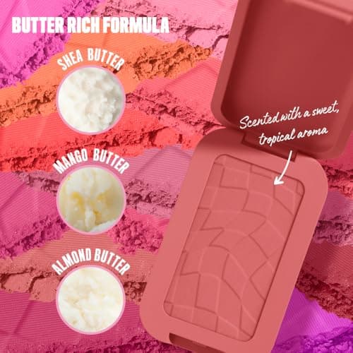 NYX PROFESSIONAL MAKEUP - Powder blush, enriched with mango butter, almond butter & shea butter - Melting texture - Vegan formula - Buttermelt Blush, Shade: Feeling Butta - Image 3
