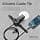 NOMAD 2 in 1 Tungsten Carbide USB C Charging Cable for Apple Watch, Airpods and iPhone, Universal Type C Charging Cables 100W for Apple Watch, Airpods and iPhone, Charging Cables - Image 5