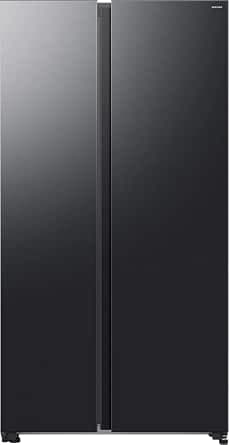 Samsung RS70F65QEFEF American refrigerator, 659 liters, No Frost, Black, Energy class E